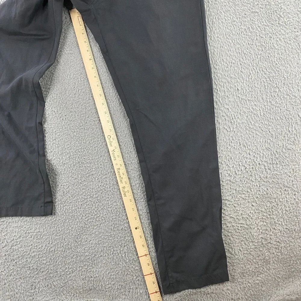 Lululemon Commission Pants 36x32 Regular Fit Chino Gray - Picture 8 of 10
